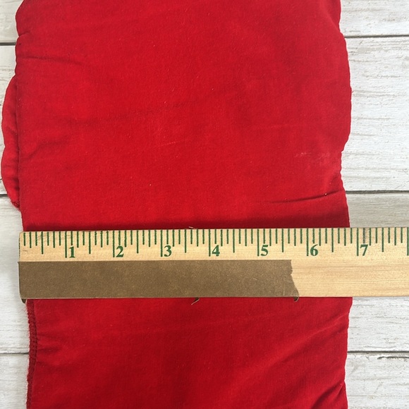 VintageSanta with toys needlepoint Christmas stocking - Picture 6 of 9